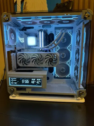 Pc Gamer White 9800x3D + Rtx 5070ti + 48gb DDR5 7200mhz - 3 meses de uso