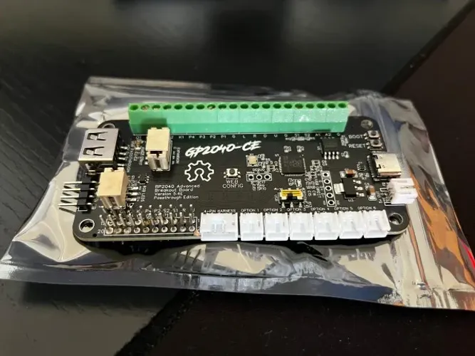 GP2040-CE Advanced Breakout Board V5.4E - Placa Fightstick Raspberry RP2040