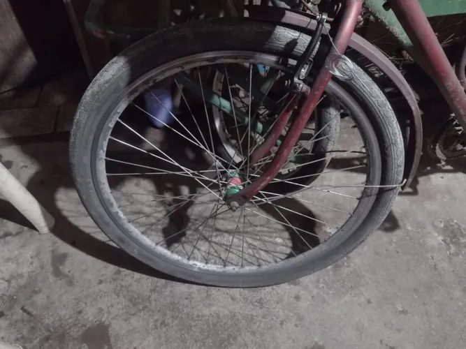 Bicicleta barra forte