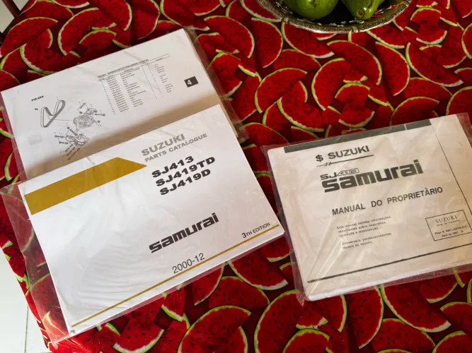 Manual do proprietário e mecânica 