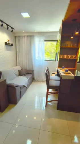 lindo apartamento mobiliado no cabo Branco de um quarto