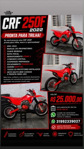 CRF 250F 2022