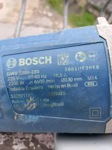 Lixadeira Bosch GWS 2200-230