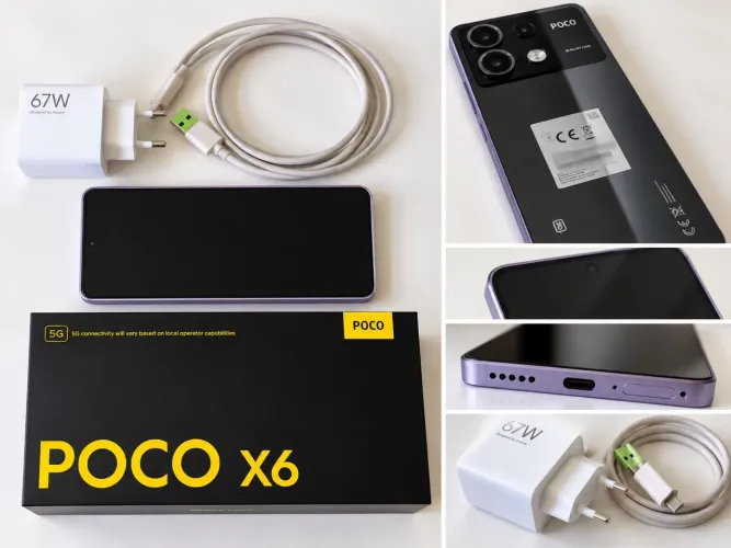Poco X6 256Gb 12Ram 5 G preto Perfeito estado 
