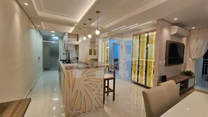 Lindíssimo apartamento de 3 Dormitórios para venda no Acqua Play em Santos
