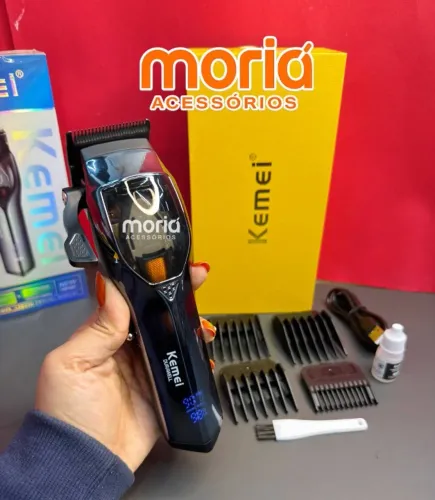 Maquina De Cortar Cabelo Profissional Original Kemei Km-2229