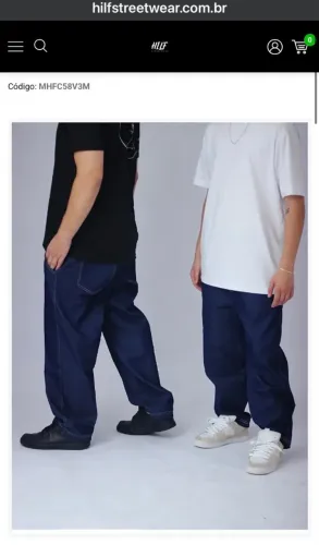 Calça Hilf azul escuro