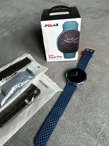 Relógio GPS Polar Pacer Pro 100% funcionando completo na caixa