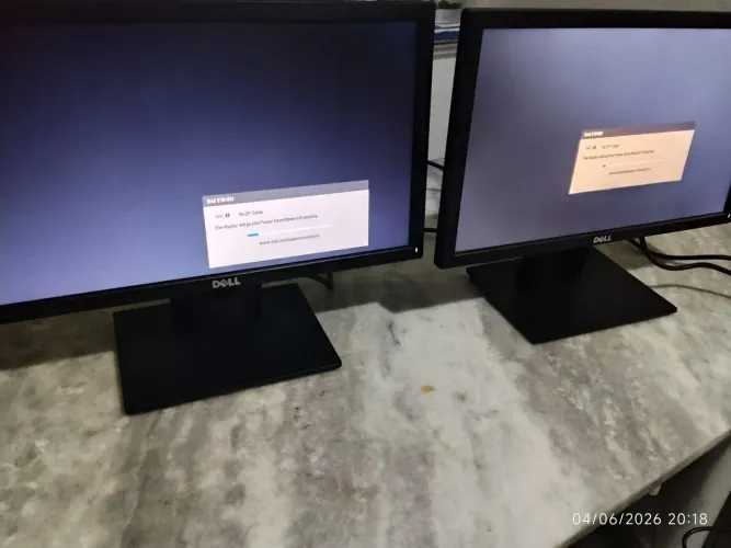 5 Monitores Dell + Projetor Epson + Impressora Bematech