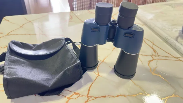 Binóculo 7×50 - longo alcance - com bolsa