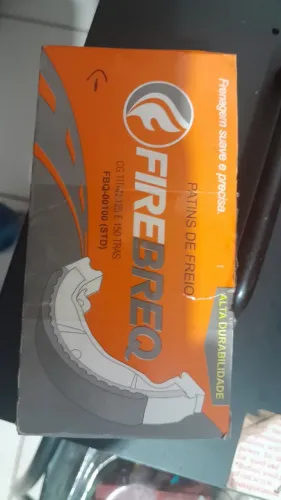 Patins de freio NOVO titan 125 traseiro