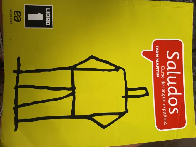 Livro espanhol Saludos 