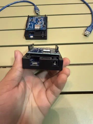 PLACA ARDUINO LEONARDO+USB SHIELD+CASE
