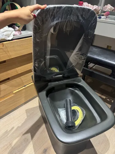 Vaso sanitário preto Pingoo