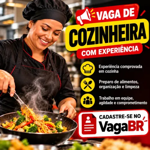 Cozinheira com Experiência