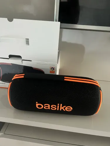 Caixa de som Basike 80w Led alta potência