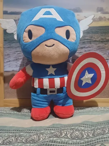 Pelúcia capitão América (MARVEL)