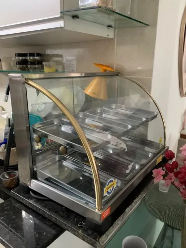 Estufa de salgados (8 bandejas)