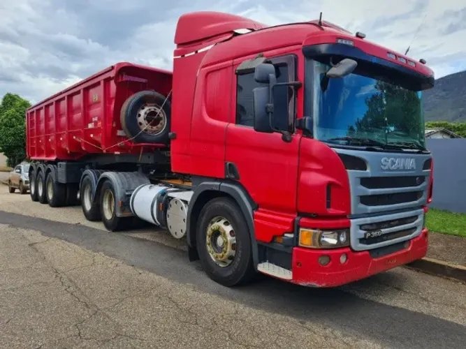 SCANIA P 360 6X2 2018/2019 - COM RETARDER