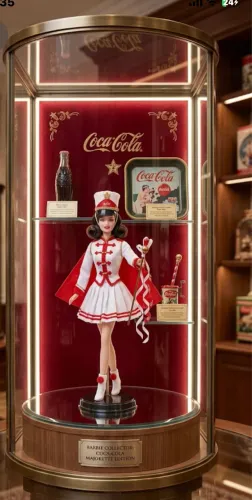 Barbie coca cola majoreye