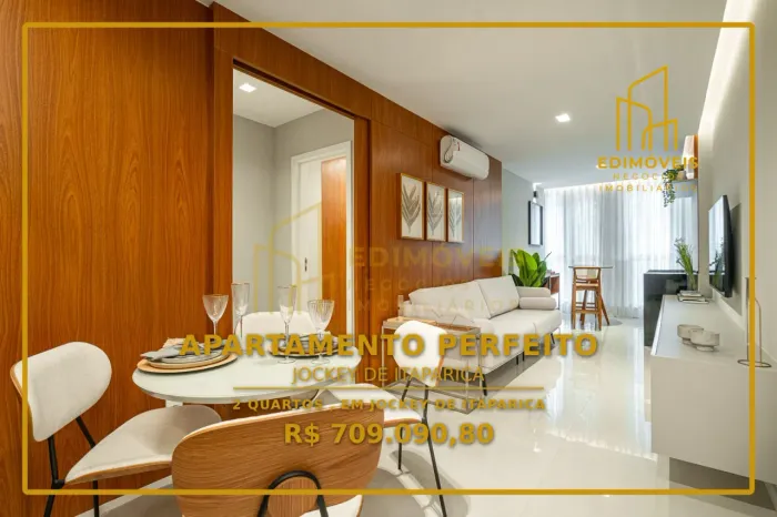 Não perca: apartamento completo com lazer no Jockey de Itaparica!