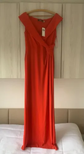 Vestido Longo de Festa Lauren Ralph Lauren Original - Novo com Etiqueta (Tam. 42/44)