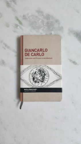 Moleskine Giancarlo de Carlo - Arquitetura
