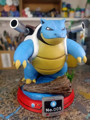 Escultura 3D ? Blastoise Pokémon