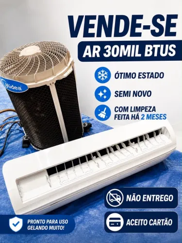 Ar condicionado 30 mil BTUS