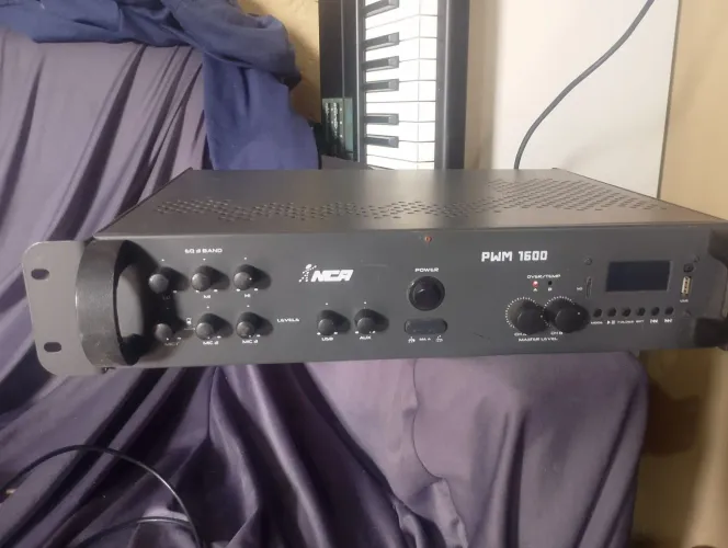 amplificador nca1600 USB fm