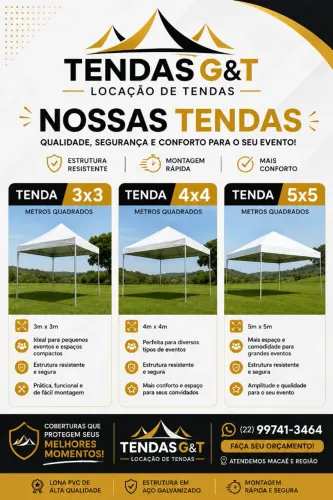 Locação de Tendas