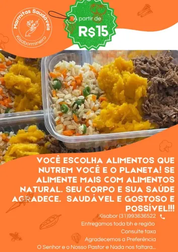 Pra você que nao tem tempo pra cozinhar, ou nao gosta deixe com ki sabor.