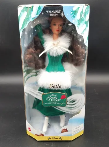BONECA BARBIE BELA NATAL ENCANTADO MATTEL ITEM RARO 1998 NOVA LACRADA