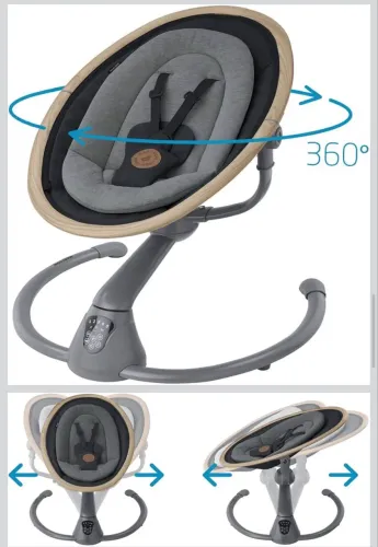 Maxi-Cosi, Bouncer Swing Cassia, 0 a 9kg, Beyond Graphite