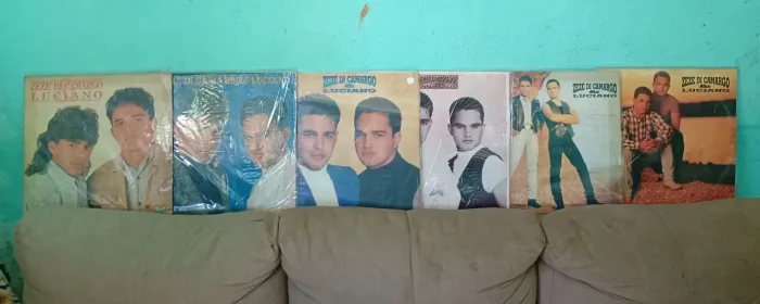Coleção discos de vinil Zezé de Camargo e luciano 