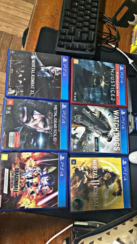 Jogos ps4 midia fisica 60 reais cada se levar mais tem promo