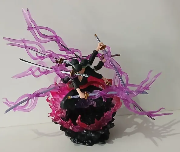 BONECO ACTION FIGURE ONE PIECE ZORO ASHURA