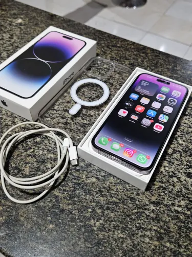 IPhone 14 pro max 256gb Com caixa