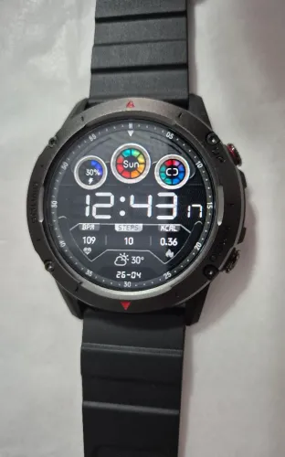 Smartwatch NX9 preto