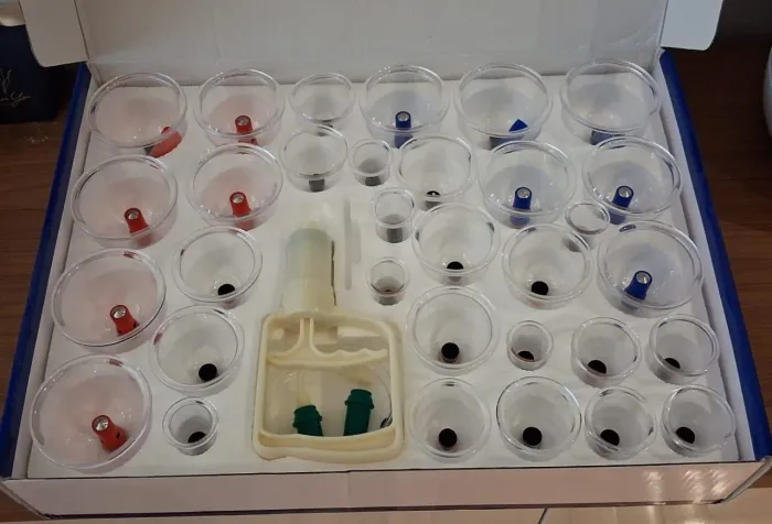 Kit com 32 ventosas