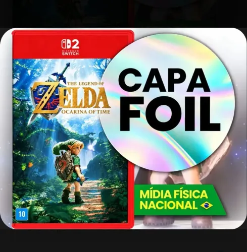 Zelda Ocarina FOIL