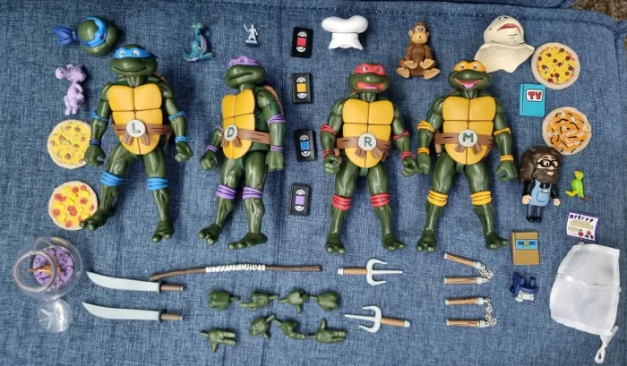 Tartarugas ninja pizza club NECA Bootleg