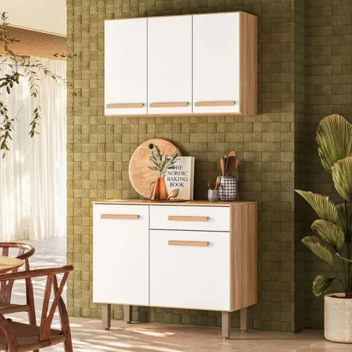 Balcão + aéreo novo com montagem e frete grátis!