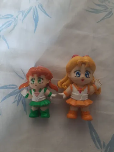 Miniatura Sailor Moon vintage 1995 Júpiter é Sailor venus