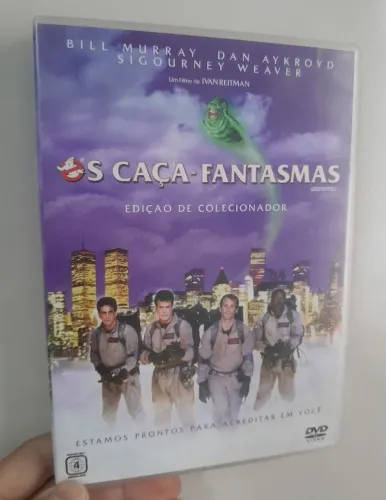 Dvds Os Caça Fantasmas 1 e 2