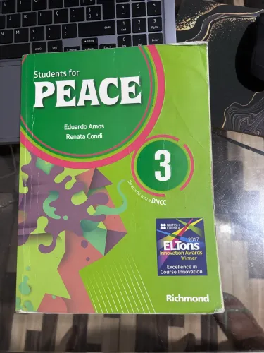 Livro de inglês Peace Volume 3
