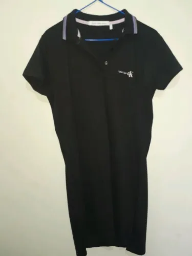 Vestido Calvin Klein Preto Tamanho P