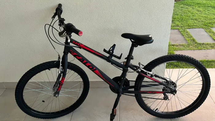 Bicicleta caloi max 21 marchas aro 24 masculino
