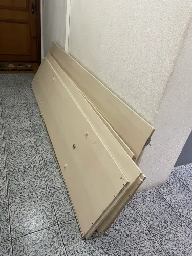 Peças de armário em MDF