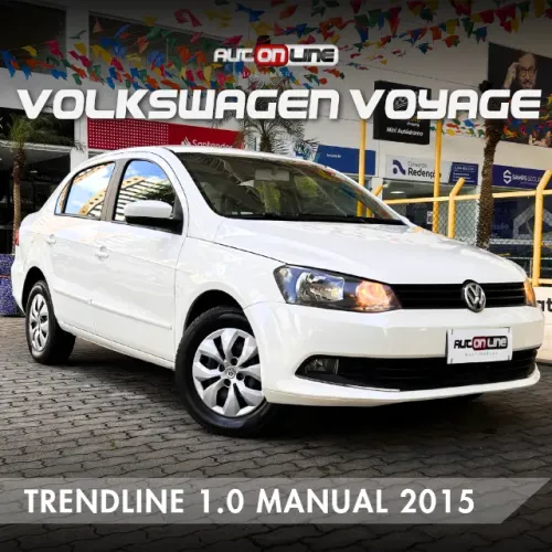 Volkswagen Voyage Trendline 1.0 T.flex 8V 4P 2015